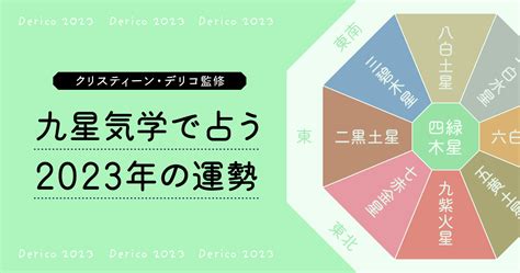 九星盤 2023|九星気学で占う2023年の運勢。吉方位や吉運月など。